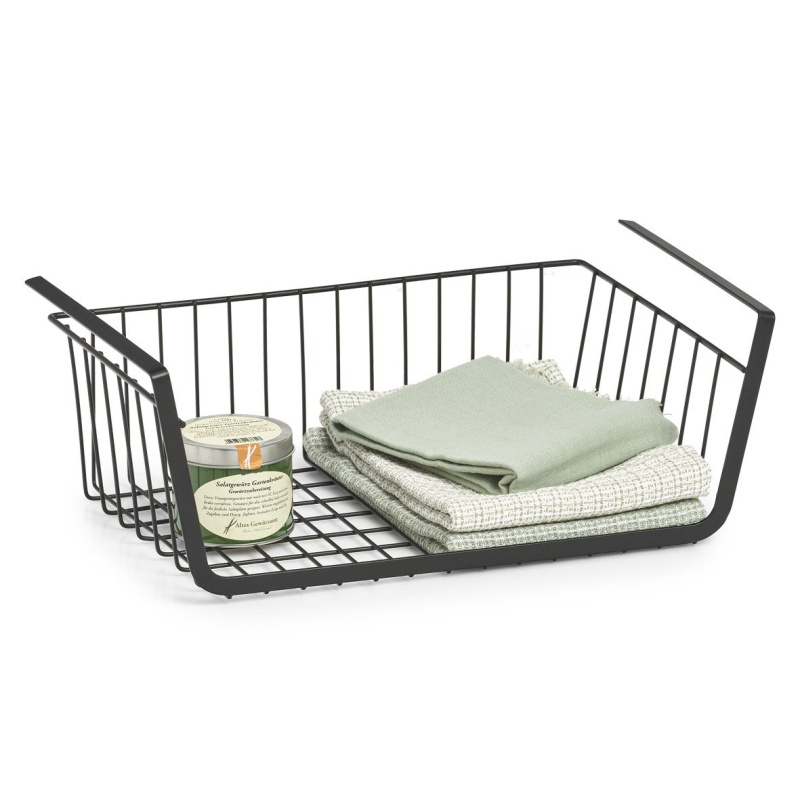 Kuchyňský koš na závěsnou skříňku, 41x26x15 cm, ZELLER černá