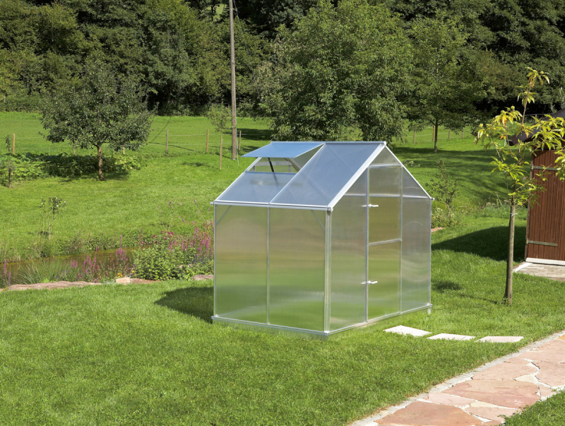 Gutta Zahradní skleník z polykarbonátu Gardentec F Rozměr: F2 1,54 x 2,27 m