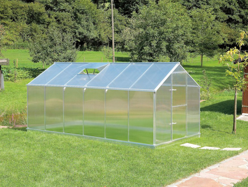 Gutta Zahradní skleník z polykarbonátu Gardentec F Rozměr: F6 4,48 x 2,27 m