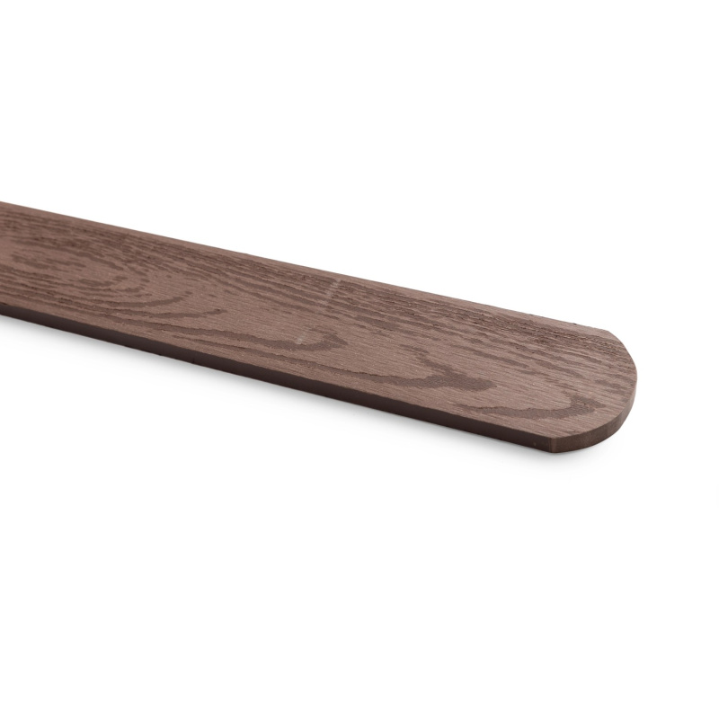 Gutta WPC plotovka Guttafence oblá tmavě hnědá (RAL8019) 71 x 11 x 1500 mm