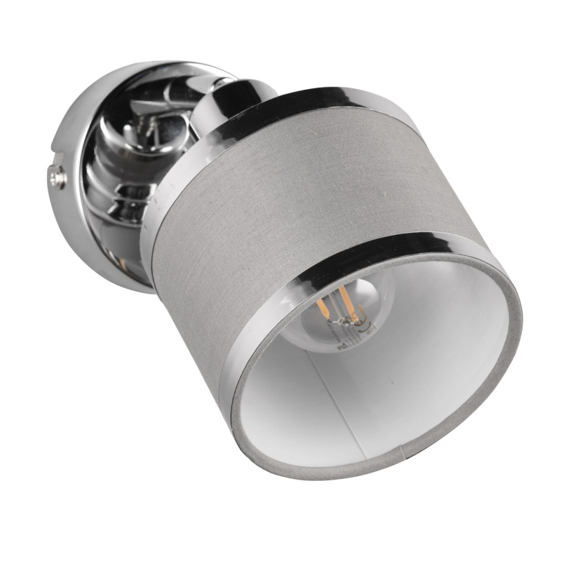 Action by Wofi Bodové svítidlo chromové 19 cm