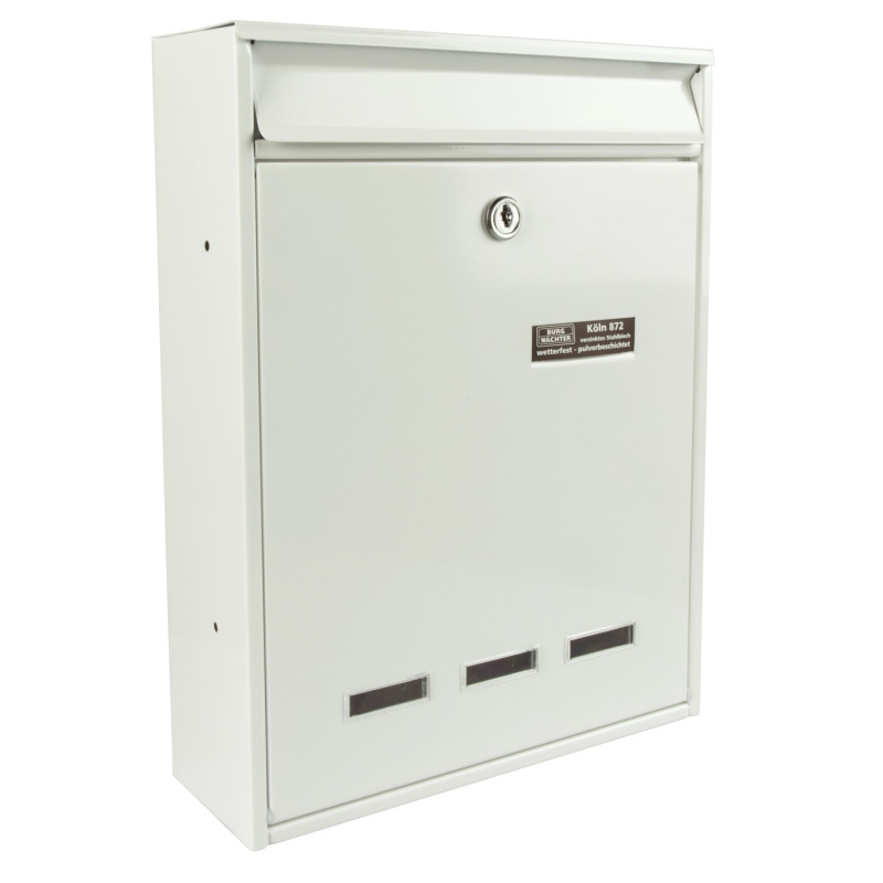Burg Wächter Poštovní schránka perforovaná KÖLN 872 (A4), bílá