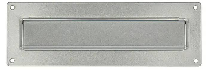Schránkový vhoz Burg Wächter Porta 796 / hliník/ocel / 30,4 x 10,1 cm / stříbrná Varianta: ivi1