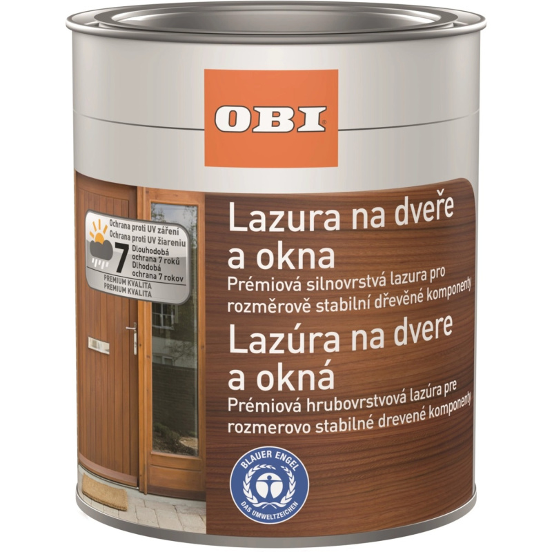 OBI Lazura na dveře a okna, bříza, 750 ml