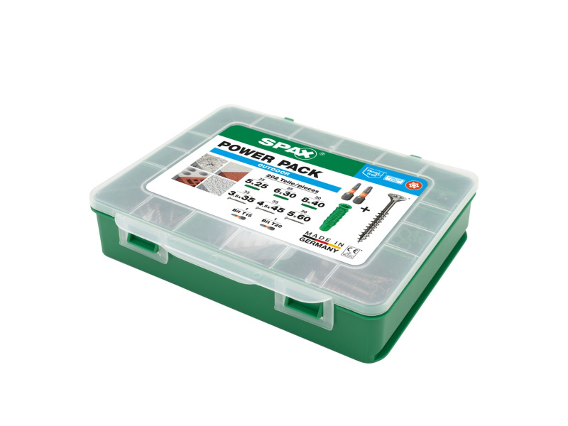 Spax Sada šroubů a hmoždinek Power Pack (exteriér)