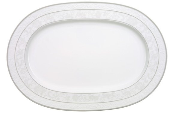 Villeroy & Boch Gray Pearl oválný servírovací talíř, 41 cm 10-4392-2940