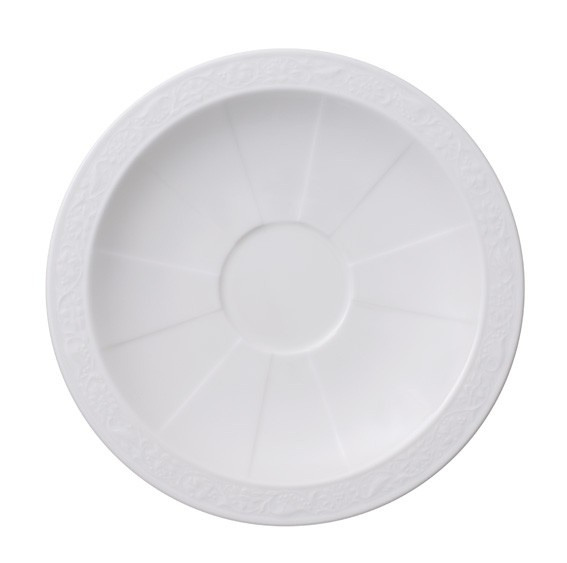 Villeroy & Boch White Pearl kávový / čajový podšálek, 16 cm 10-4389-1310
