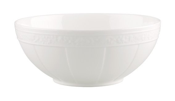 Villeroy & Boch White Pearl salátová mísa, Ø 21 cm 10-4389-3180