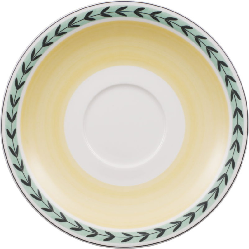 Villeroy & Boch Podšálek k šálku na bílou kávu Charm & Breakfast French Garden, Ø 20 cm 14-8595-1220