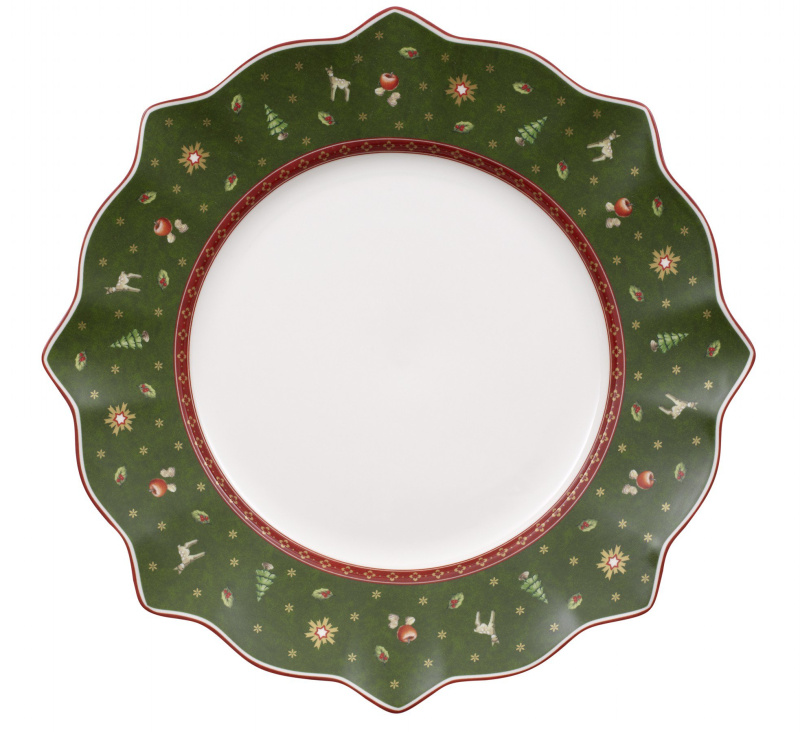 Villeroy & Boch Toy´s Delight jídelní talíř, zelený, 29 cm 14-8585-2621