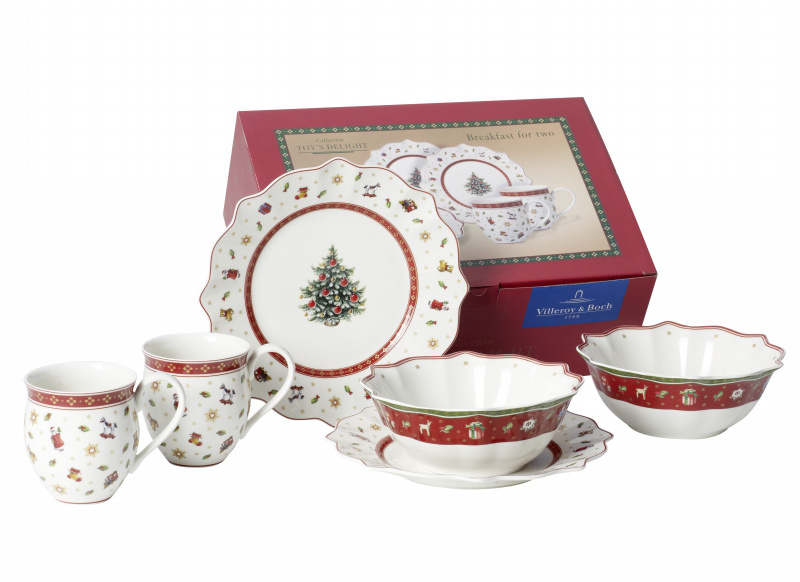 Villeroy & Boch Toy´s Delight snídaňová sada, bílá, 6 ks 14-8585-7282