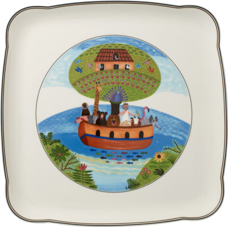 Villeroy & Boch Porcelánový podnos Charm & Breakfast Design Naif, 30 x 30 cm 14-8630-2808