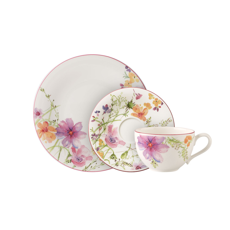 Villeroy & Boch Mariefleur porcelánový kávový servis, 18 ks 10-4100-7128