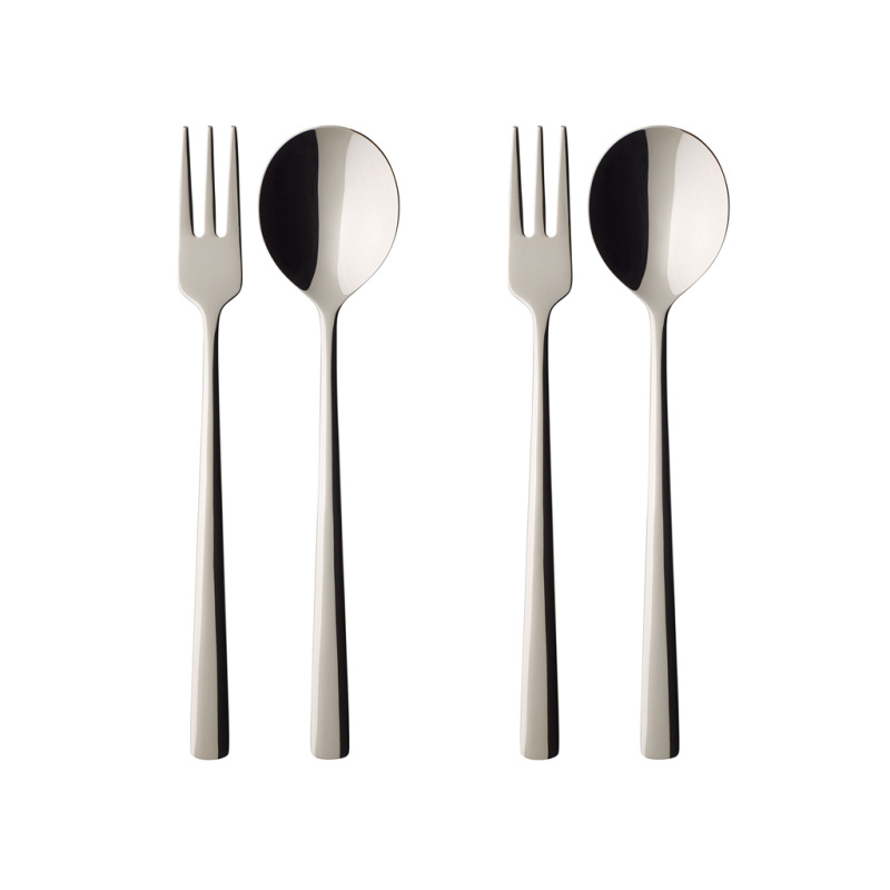 Villeroy & Boch Daily Line Specials příbor na špagety pro 2 osoby, 26,5 cm, 4 ks 12-6404-9446