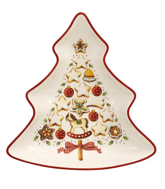 Villeroy & Boch Winter Bakery Delight miska ve tvaru vánočního stromku, 17 cm 14-8612-3870