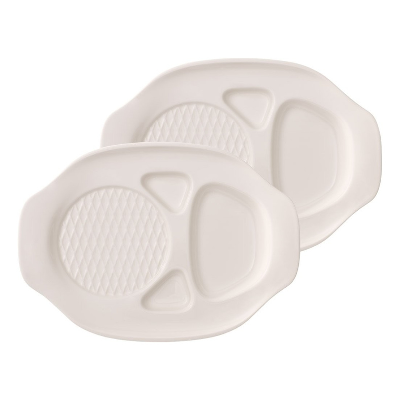 Villeroy & Boch BBQ Passion Talíř na Burger, sada 2 ks 10-4189-7537