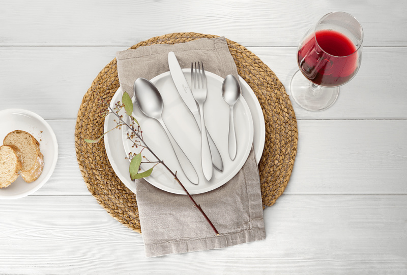 Villeroy & Boch Arthur brushed sada příborů, matné, 24 ks 12-6394-9037