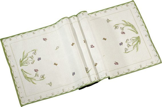 Villeroy & Boch Colourful Spring běhoun na stůl sněženky, 49 x 143 cm 14-8663-6150
