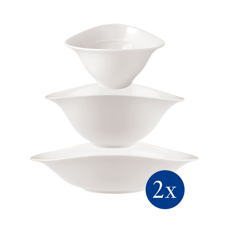 Villeroy & Boch Trio porcelánových misek Vapiano, 6 ks 10-4257-8549