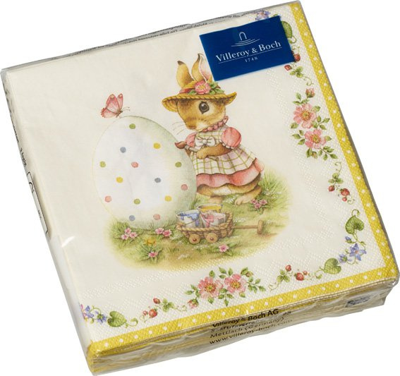 Villeroy & Boch Easter Accessoires ubrousky Bunny Child, 25 x 25 cm 35-9072-0030