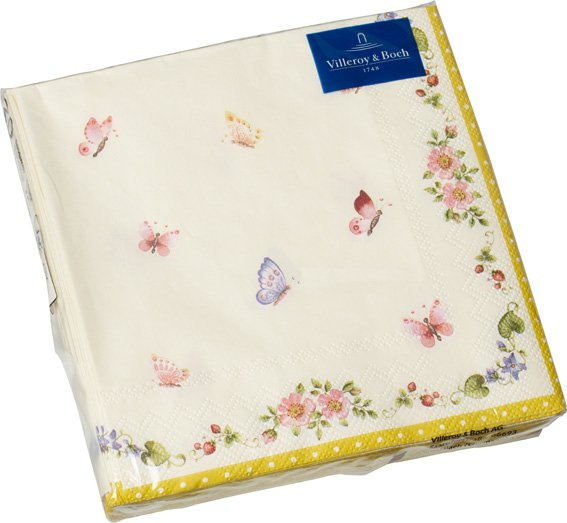 Villeroy & Boch Easter Accessoires ubrousky s motýly, 33 x 33 cm 35-9072-0031