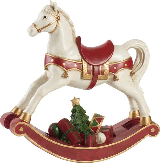 Villeroy & Boch Winter Collage Accessoires houpací kůň, 33 cm 35-9391-0004