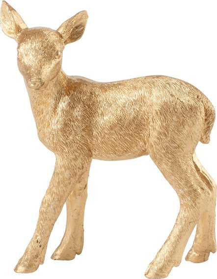 Villeroy & Boch Winter Collage Accessoires dekorace, zlatý koloušek, 12 cm 35-9391-0008