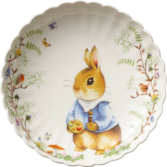 Villeroy & Boch Spring Fantasy mísa na ovoce zajíček Max, Ø 24 cm 14-8644-3827
