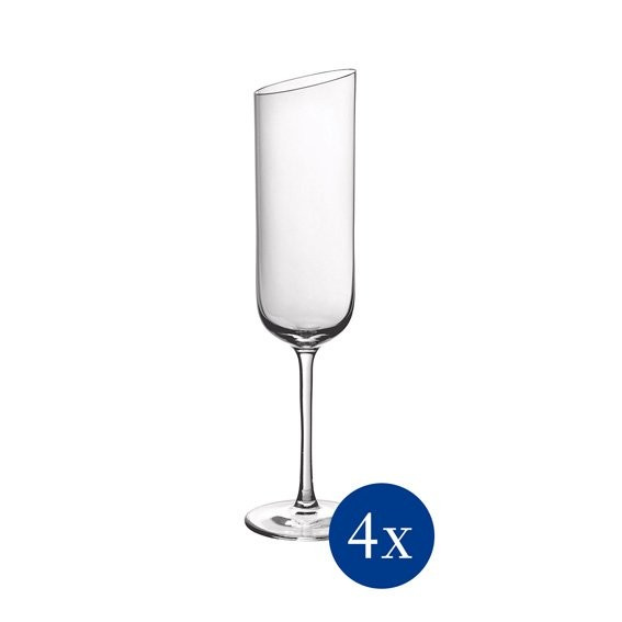 Villeroy & Boch NewMoon sklenice na šampaňské, 0,17 l, 4 ks 11-3653-8130