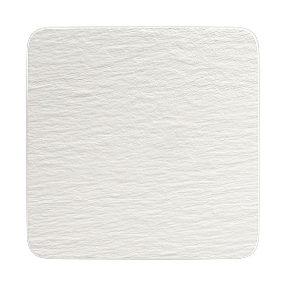 Villeroy & Boch Manufacture Rock Blanc klubový talíř, 32,5 x 32,5 cm 10-4240-2680