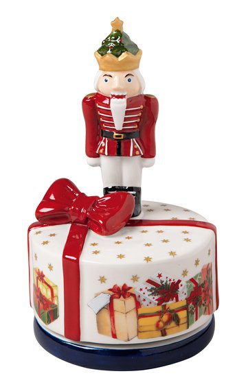 Villeroy & Boch Nostalgic Melody hrací skříňka, otáčející se Louskáček, 15 cm 14-8640-6308