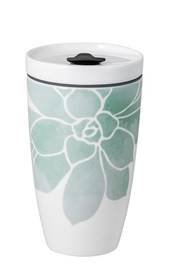 Villeroy & Boch Coffee To Go hrnek na cesty, 0,35 l, sukulent 10-4868-9205