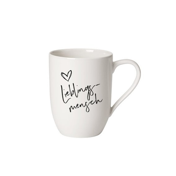 Villeroy & Boch Statement hrnek "Lieblingsmensch", 0,34 l 10-1621-9651