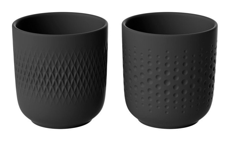 Villeroy & Boch Sada dvou hrnků Manufacture Collier noir, 290 ml 10-1682-8403