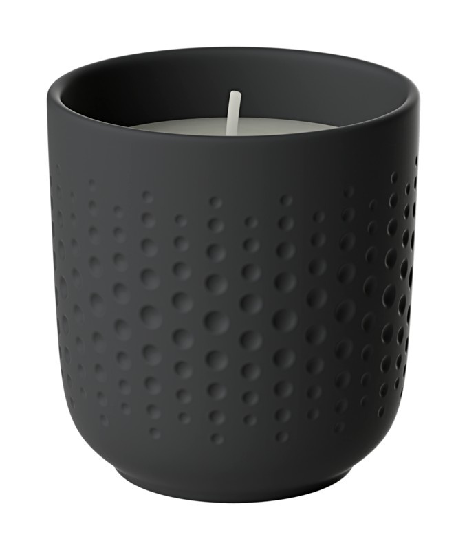 Villeroy & Boch Vonná svíčka Perle, Manufacture Collier noir, s vůní Adventure, 180 ml 10-1682-7890