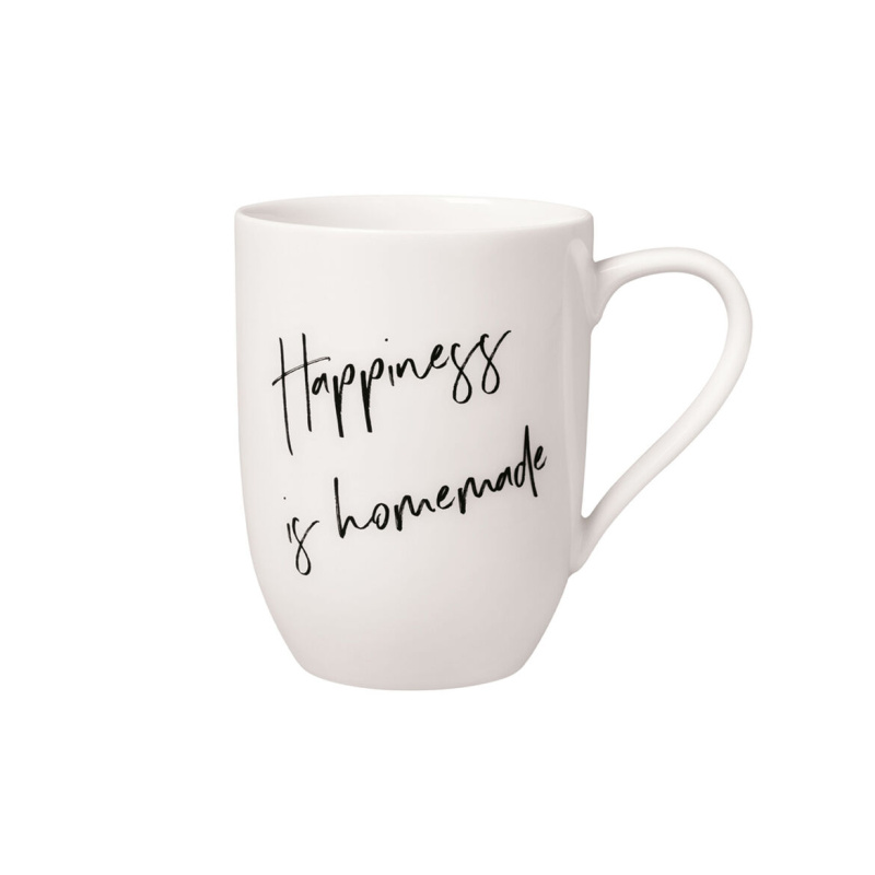 Villeroy & Boch Hrnek Statement "Happiness is homemade", 0,34 l 10-1621-9671