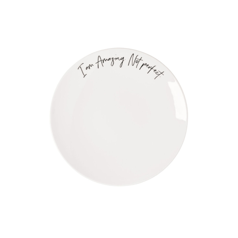 Villeroy & Boch Dezertní talíř Statement "Amazing not perfect", Ø 21,2 cm 10-1621-6153