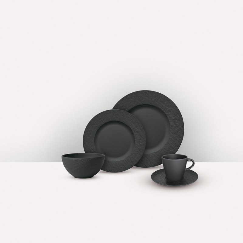 Villeroy & Boch Porcelánová jídelní sada Manufacture Rock, 20 ks 10-4239-7335