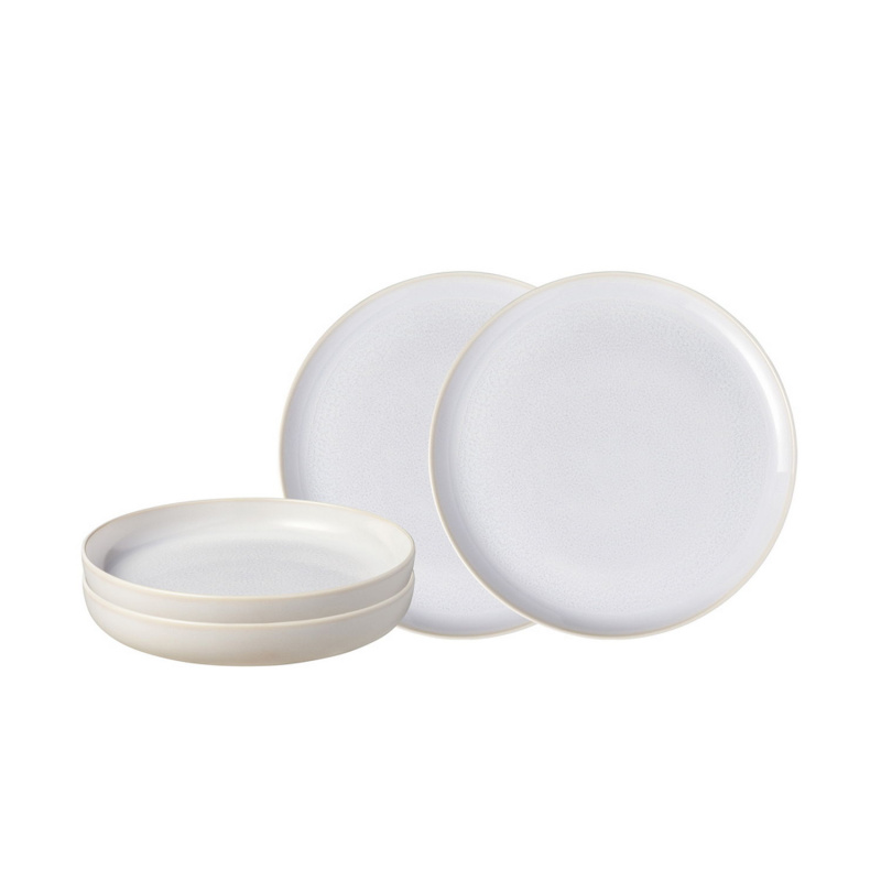 Villeroy & Boch Jídelní sada talířů Crafted Cotton, 4 ks 19-5183-8547