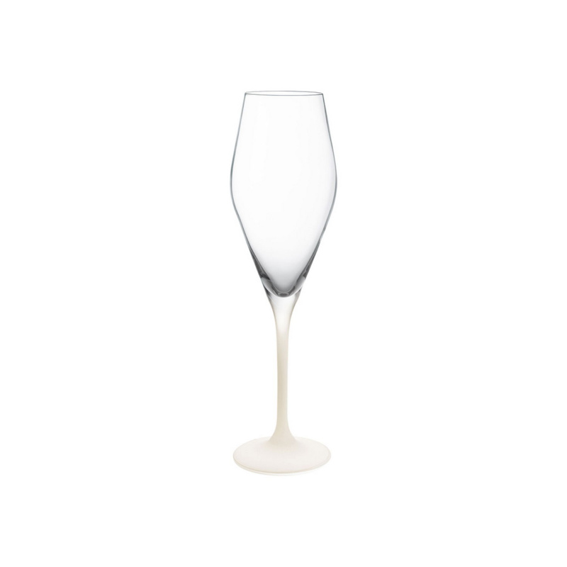 Villeroy & Boch Sklenice na šampaňské Manufacture Rock Blanc, 0,26 l, 4 ks 11-3799-8131