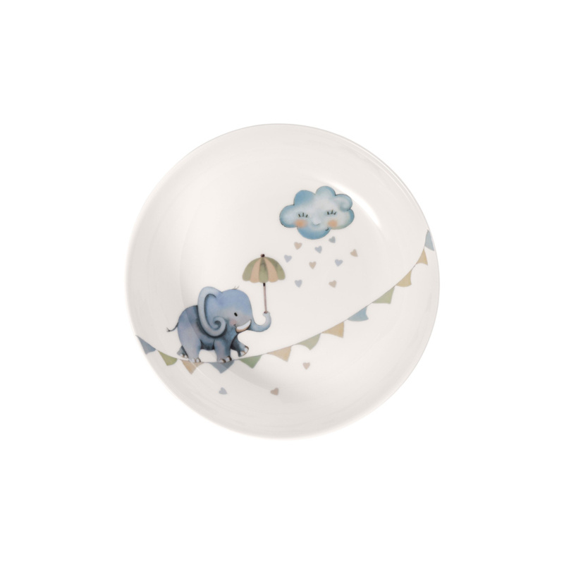 Villeroy & Boch Dětský hluboký talíř Walk like an Elephant, Ø 18,7 cm 14-8674-2752