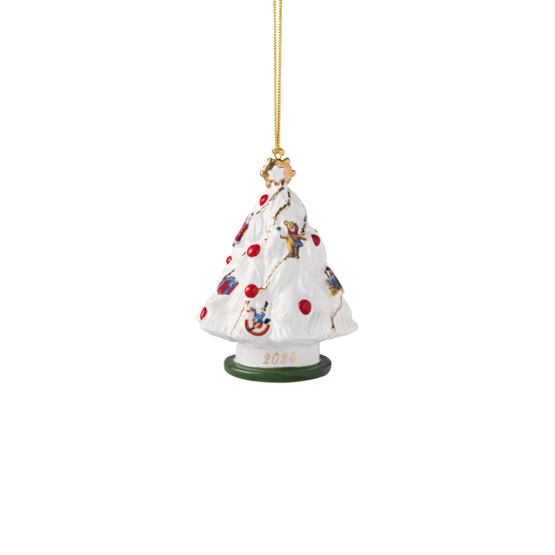Villeroy & Boch Závěsná porcelánová ozdoba Christmas Classics, Stromeček, 9,8 cm 14-8675-4340