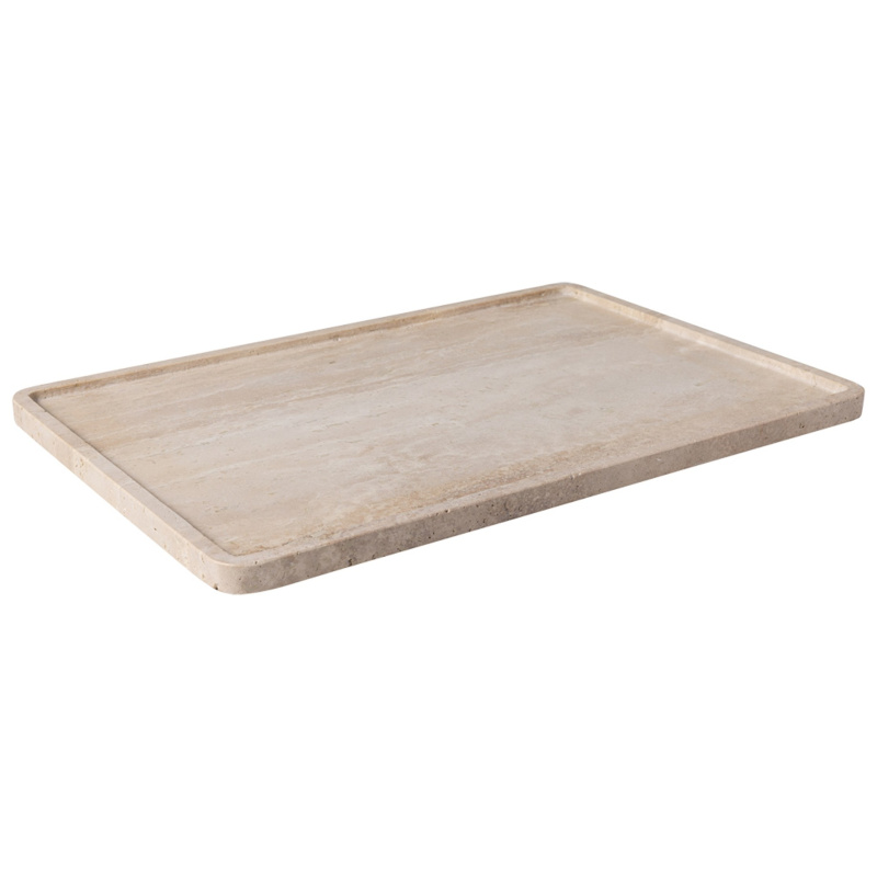 Villeroy & Boch Servírovací podnos z přírodního kamene Manufacture Travertine, 40,5 x 28 cm 10-1375-2906