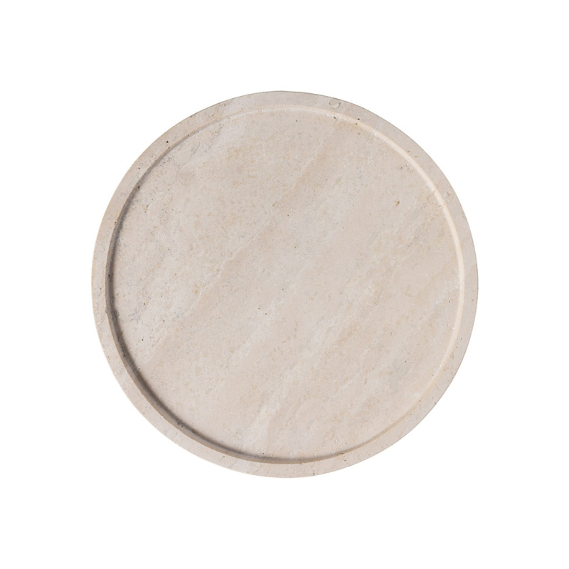 Villeroy & Boch Servírovací podnos z přírodního kamene Manufacture Travertine, Ø 24,5 cm 10-1375-2581