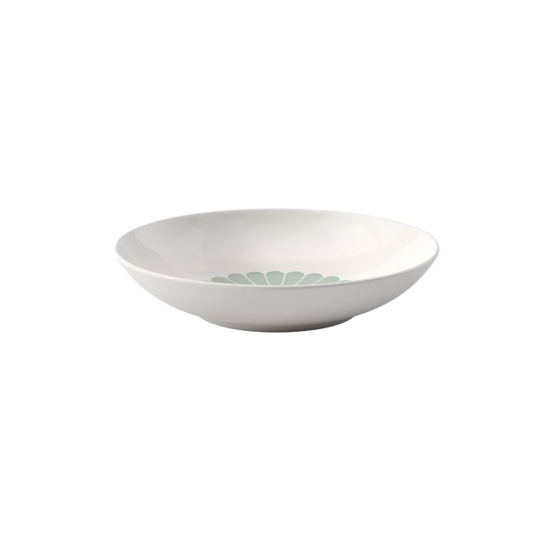 Villeroy & Boch Hluboký talíř / talíř na těstoviny Fleur Vert, Ø 24 cm 10-4550-3381