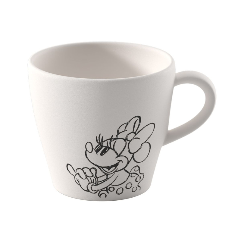 Villeroy & Boch Šálek na kávu Manufacture Rock Blanc – Mickey Mouse, 160 ml 10-4720-1300