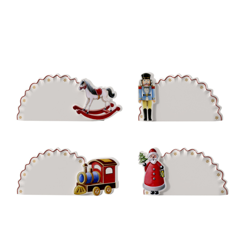 Villeroy & Boch Vánoční stojánky na jmenovky Toy’s Delight, 4 ks 14-8585-5861