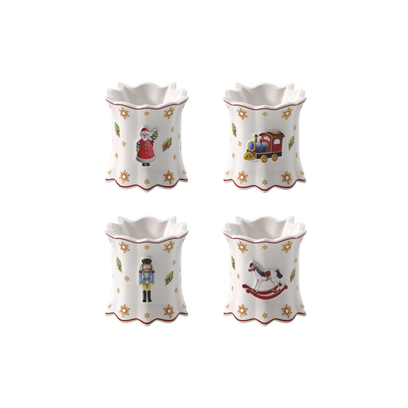 Villeroy & Boch Vánoční kroužky na ubrousky Toy’s Delight, 4 ks 14-8585-5952