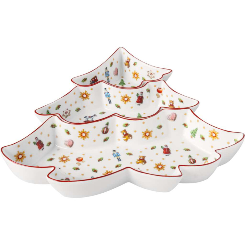 Villeroy & Boch Sada misek ve tvaru vánočního stromku Toy’s Delight, 3 ks 14-8585-8422