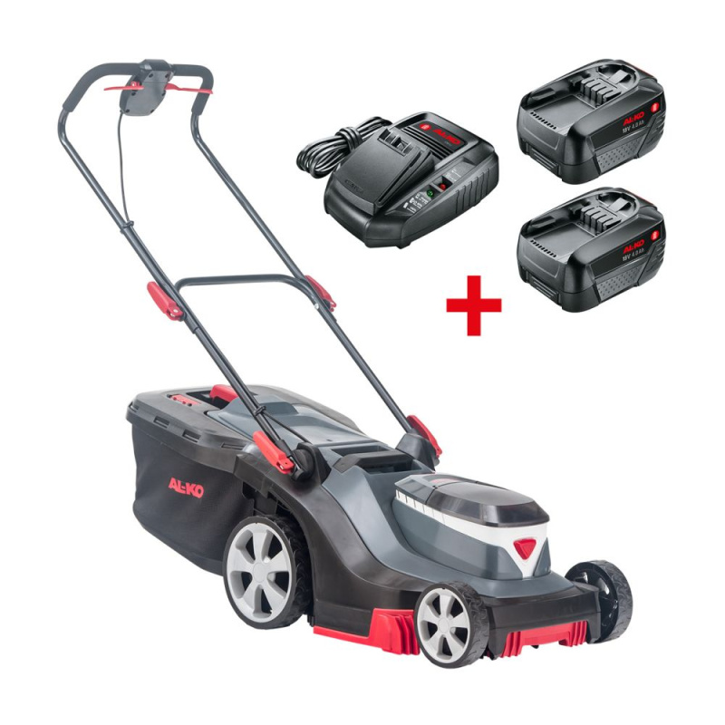 AL-KO 38.2 Li Comfort 18V SET - akumulátorová sekačka (s 2x 4 Ah akumulátory a nabíječkou)